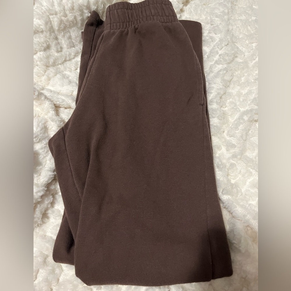 Wild fable brown flare sweats | size small